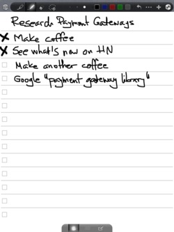 Task List template